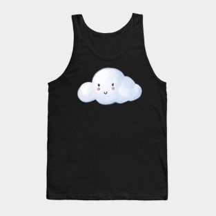 Happy Cloud - Sticker Tank Top